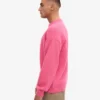 Suéter oversize de lana merino - Rosa chicle