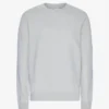 T-shirt Classic Organic de cuello redondo - Gris descolorido