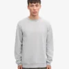 T-shirt Classic Organic de cuello redondo - Gris descolorido