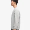 T-shirt Classic Organic de cuello redondo - Gris descolorido