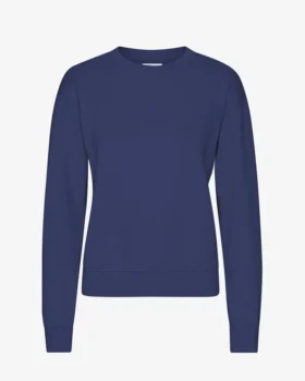 T-shirt Classic Organic de cuello redondo para mujer - Azul marino