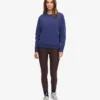 T-shirt Classic Organic de cuello redondo para mujer - Azul marino