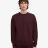 T-shirt Classic Organic de cuello redondo - Rojo sangre