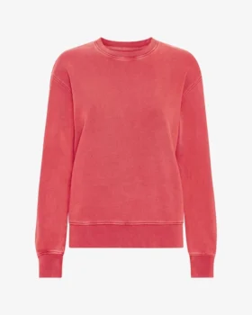 T-shirt Classic Organic para mujer - Rojo deslavado
