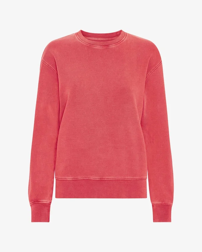 T-shirt Classic Organic para mujer - Rojo deslavado