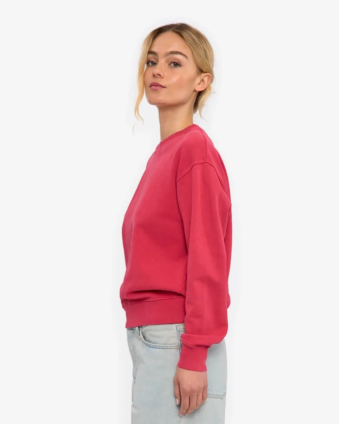 T-shirt Classic Organic para mujer - Rojo deslavado