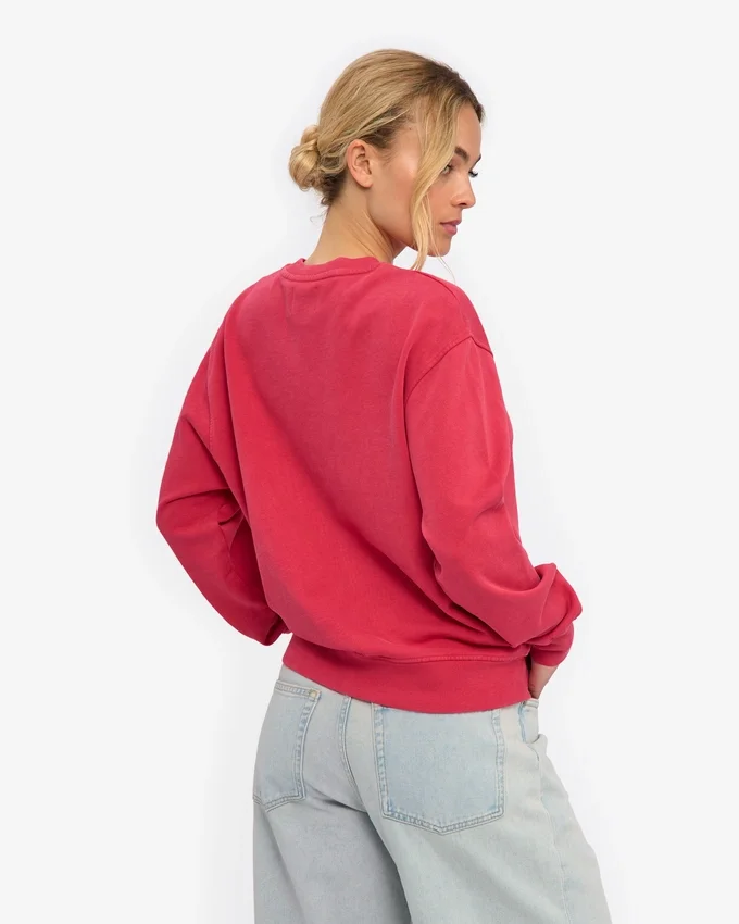 T-shirt Classic Organic para mujer - Rojo deslavado