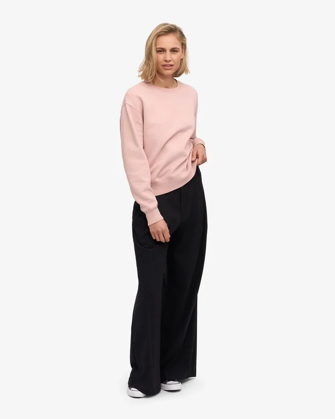T-shirt Classic Organic para mujer - Rosa descolorido