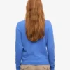 T-shirt de mujer de lana merino ligera - Azul Pacífico
